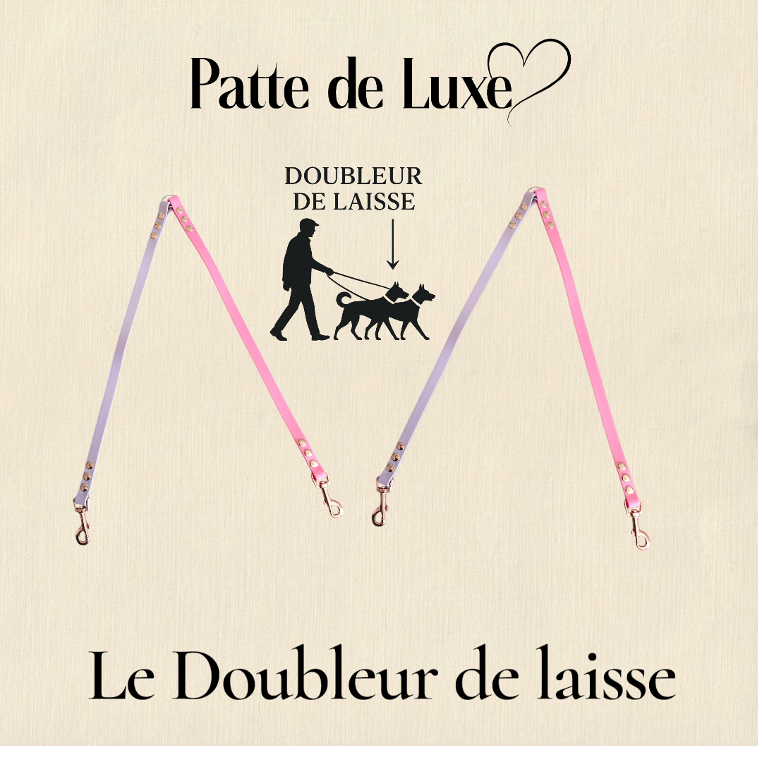 Doubleur de laisse Patte de luxe