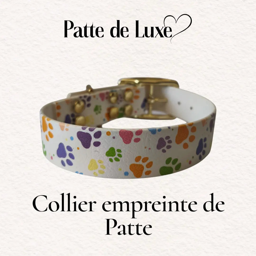 collier empreinte de patte