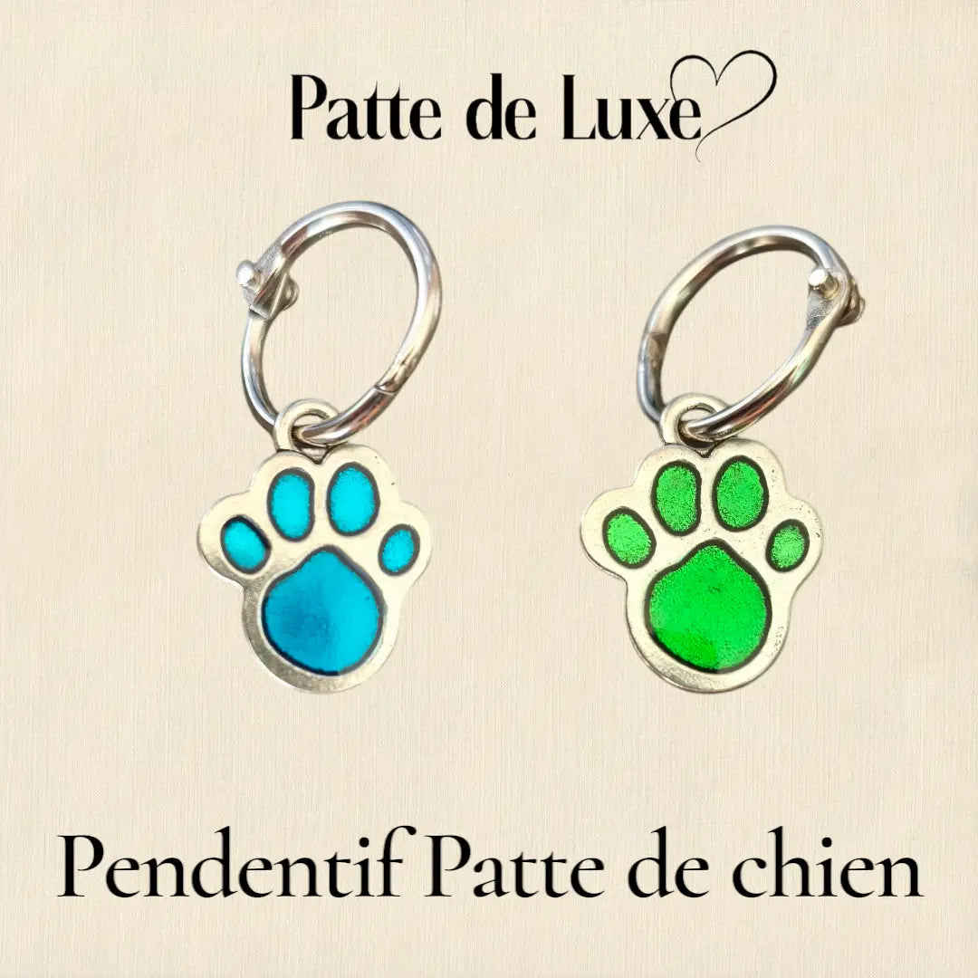 Pendentif Patte de chien