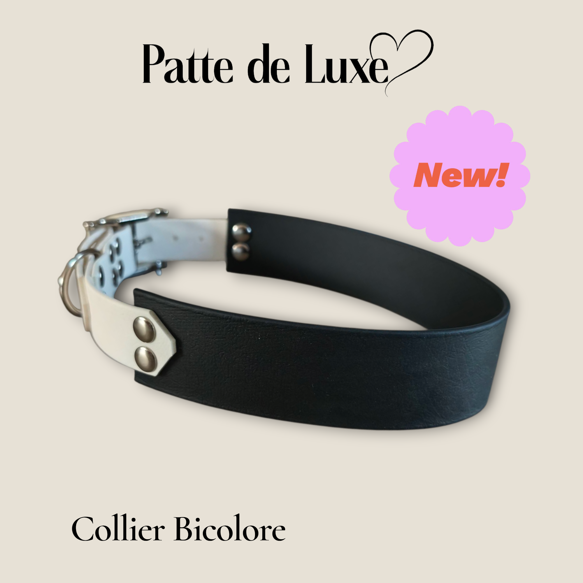 Collier Bicolore en 25mm & 38mm