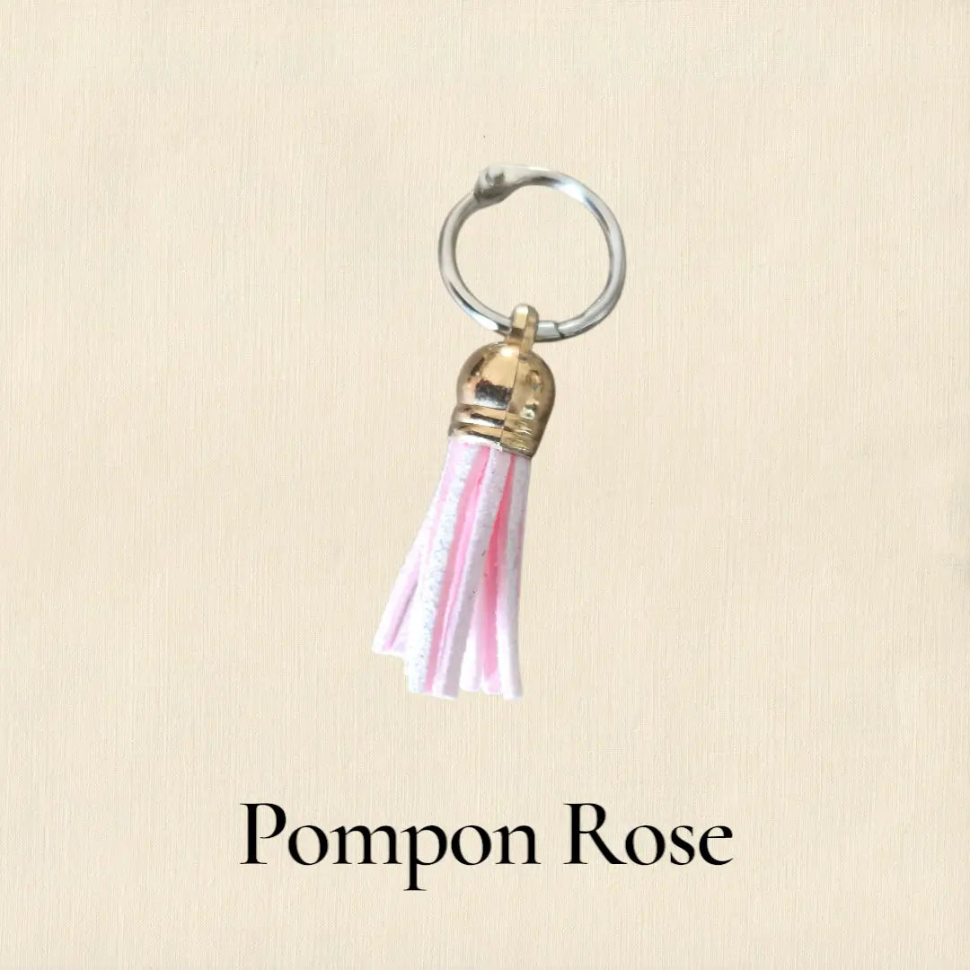 Pompon Rose Patte de luxe