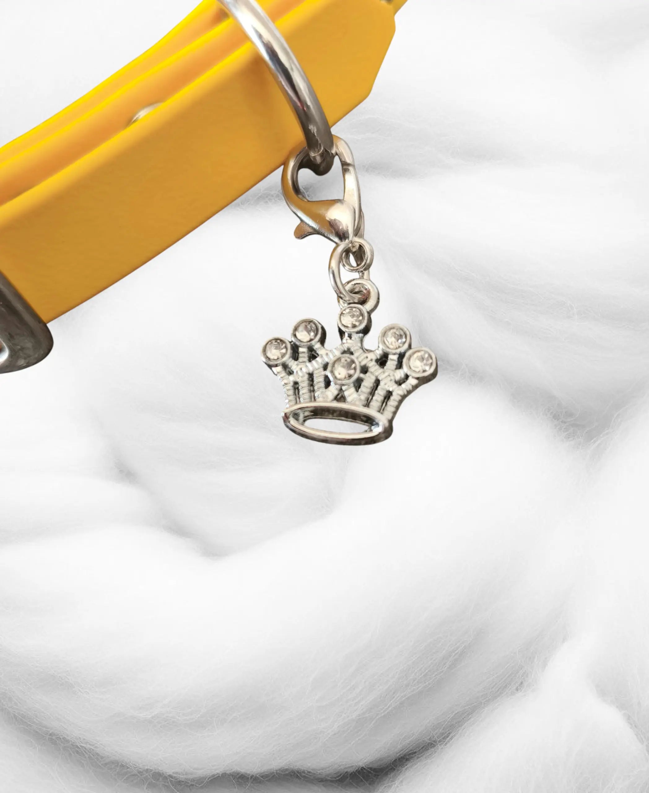 Pendentif Couronne cristal Patte de luxe