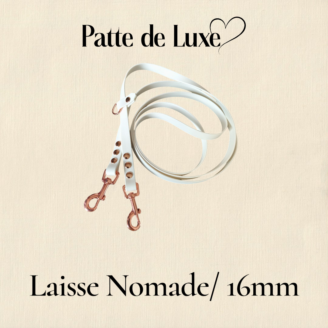 Laisse Nomade / 16mm Patte de luxe