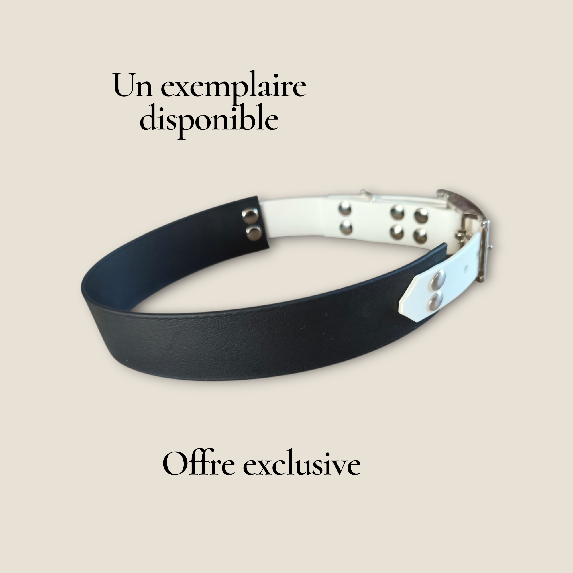 Collier Bicolore en 25mm & 38 mm