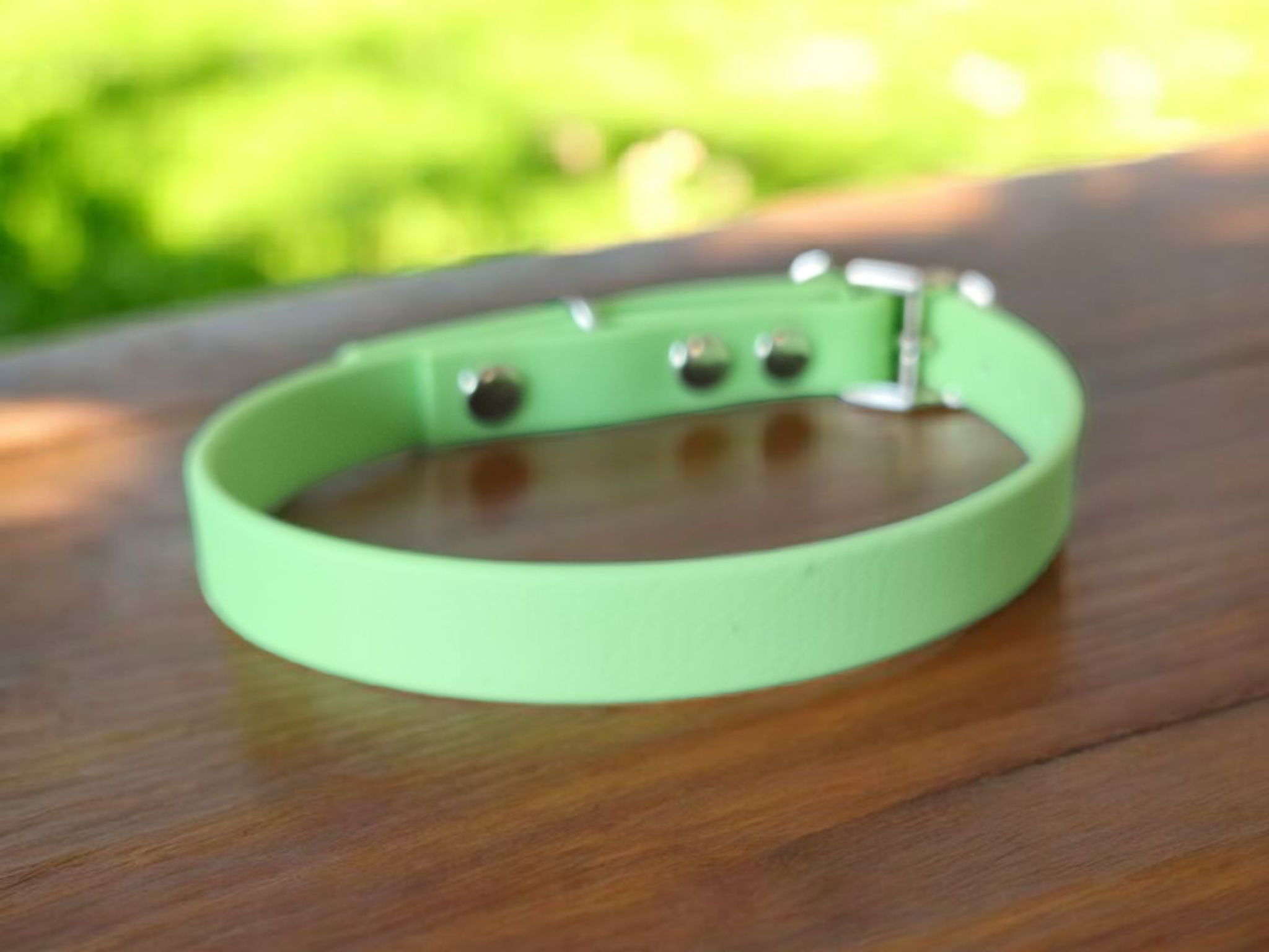 Collier Uni personnalisable en biothane beta -16 mm